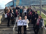 Nova Hreod Choir performs at Wembley Arena