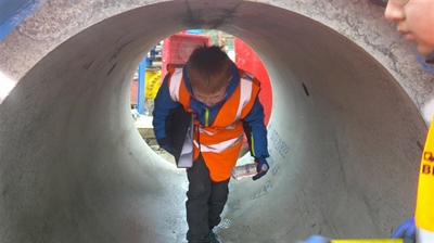 Year 7 Catalyst trip unveils Swindon's infrastructure of tomorrow