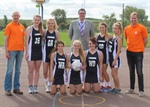 New kit sponsorship for netball team