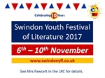 Celebrating the 10th Swindon Youth Festival of Literature