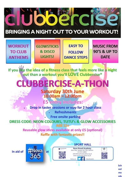 Clubbercise - charity fitness class