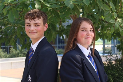 Liam and Imogen appointed House Captains