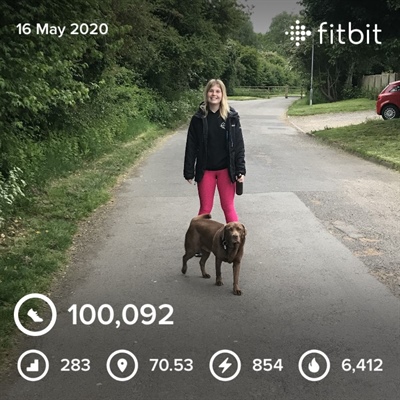 100,000 step challenge against domestic violence