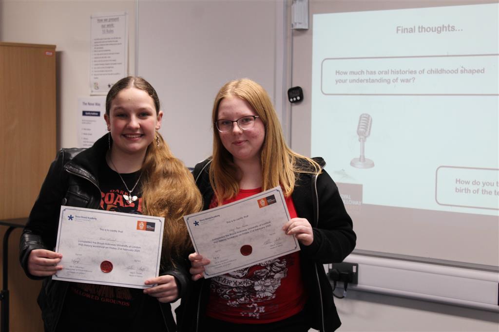 Year 9 students dive into WWII History during half term