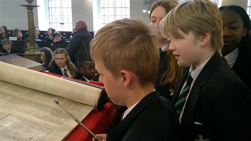 Year 7 visit Bristol Synagogue