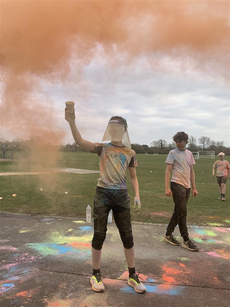 Joyful Colour Run rewards celebration